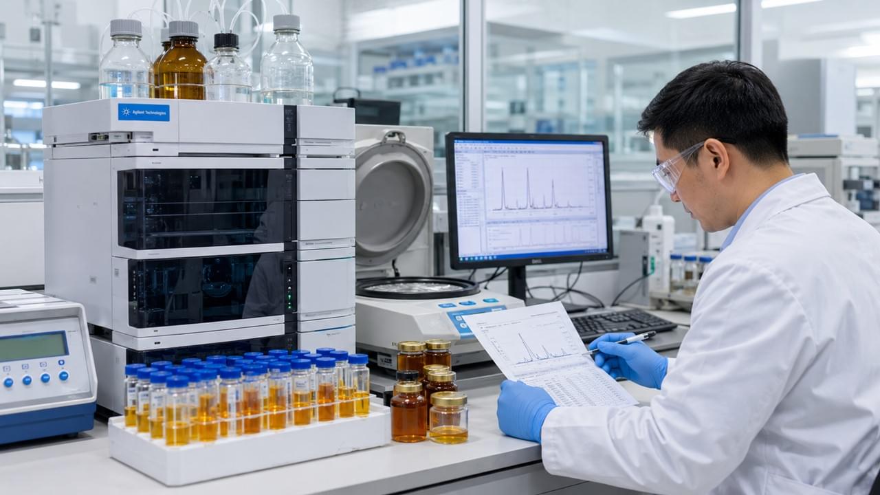 اختبار جودة العسل للكشف عن الغش، التحليل المختبري بتقنية HPLC للمشترين من الشركات (B2B)
