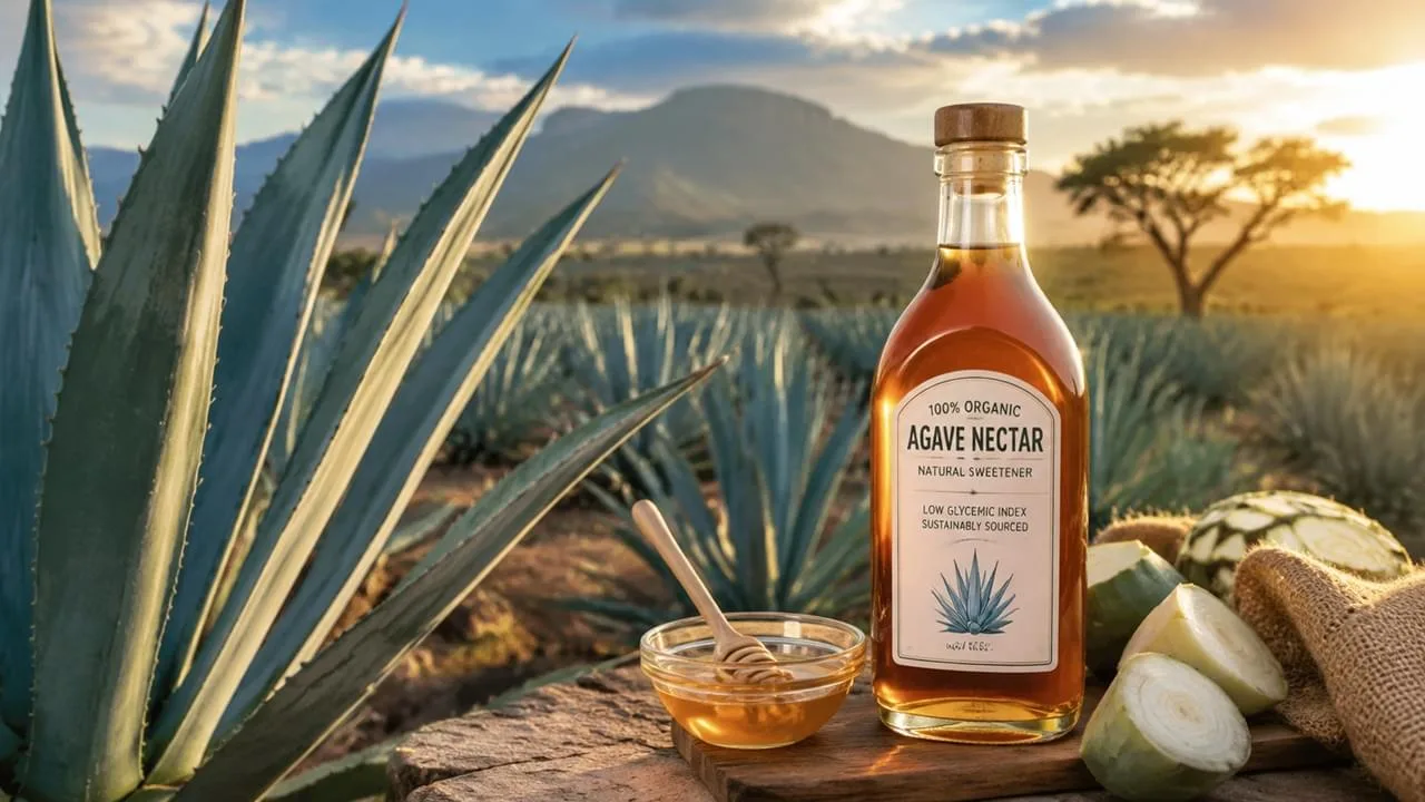 Aplicaciones de néctar de agave, edulcorante natural para la fabricación de alimentos B2B