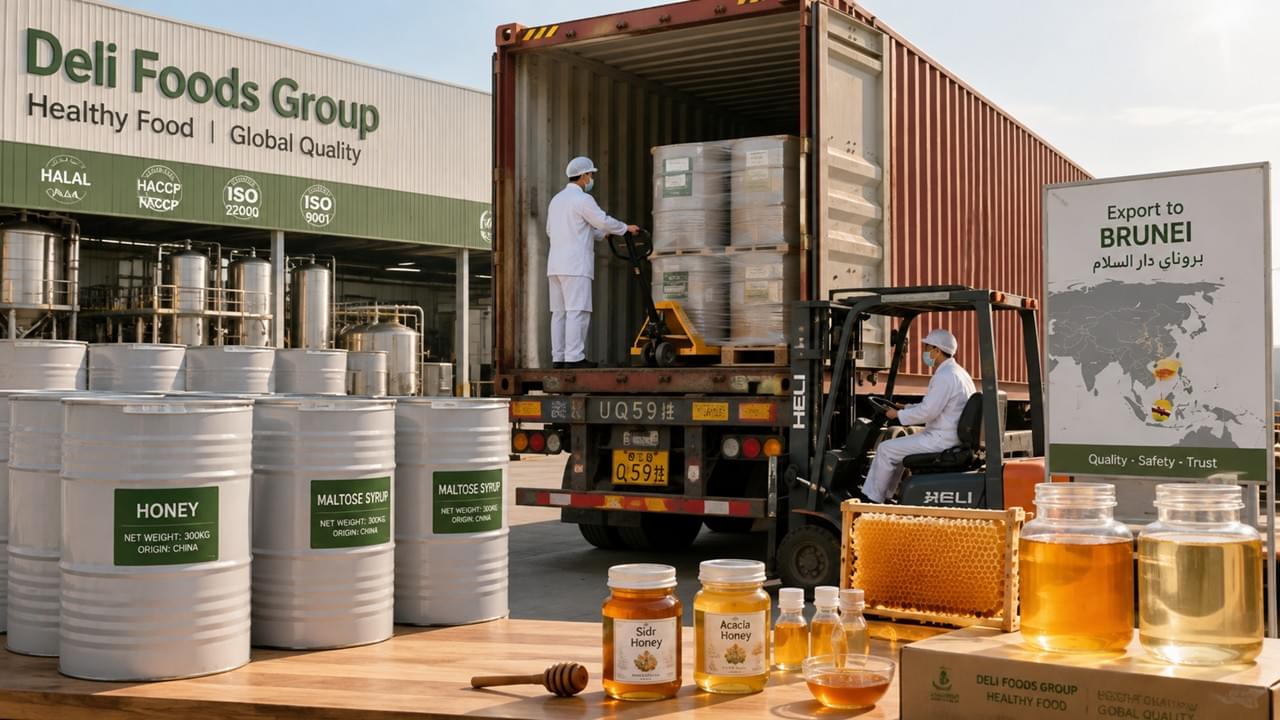 Discover how Deli Foods, a trusted honey supplier, ships a second container to Brunei, delivering consistent quality, HALAL, HACCP and OEM/ODM support.