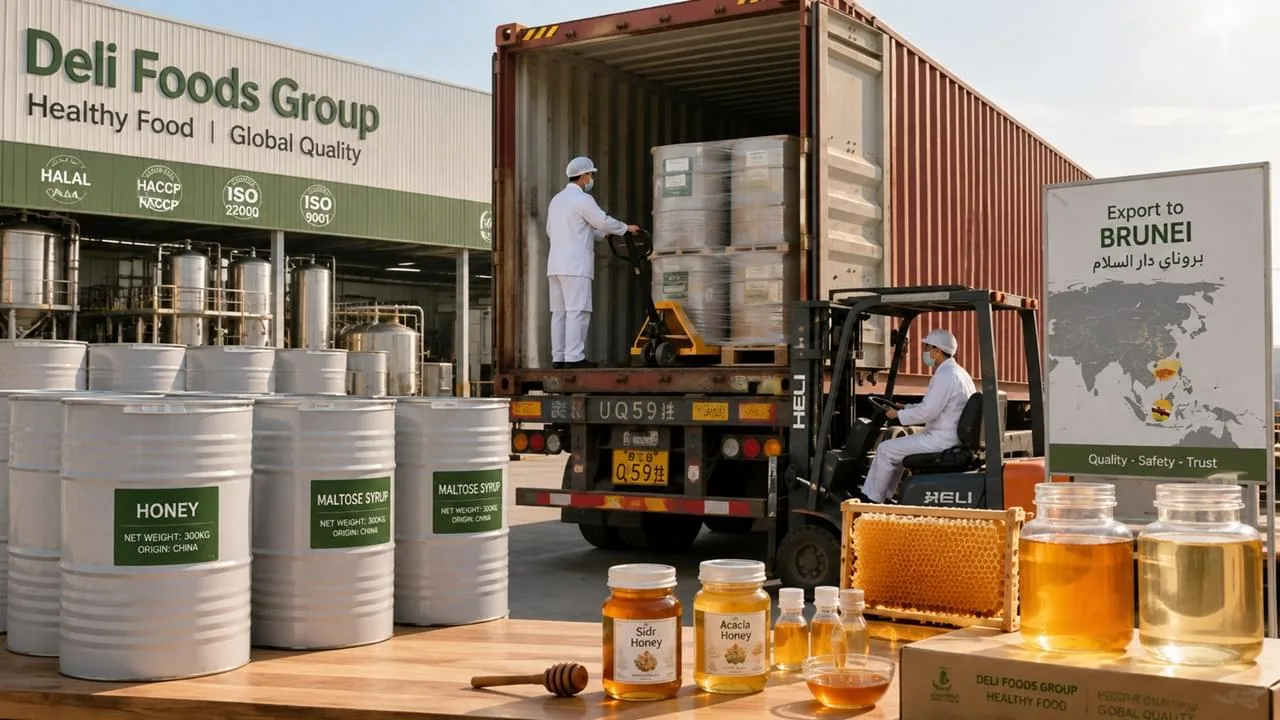 Discover how Deli Foods, a trusted honey supplier, ships a second container to Brunei, delivering consistent quality, HALAL, HACCP and OEM/ODM support.