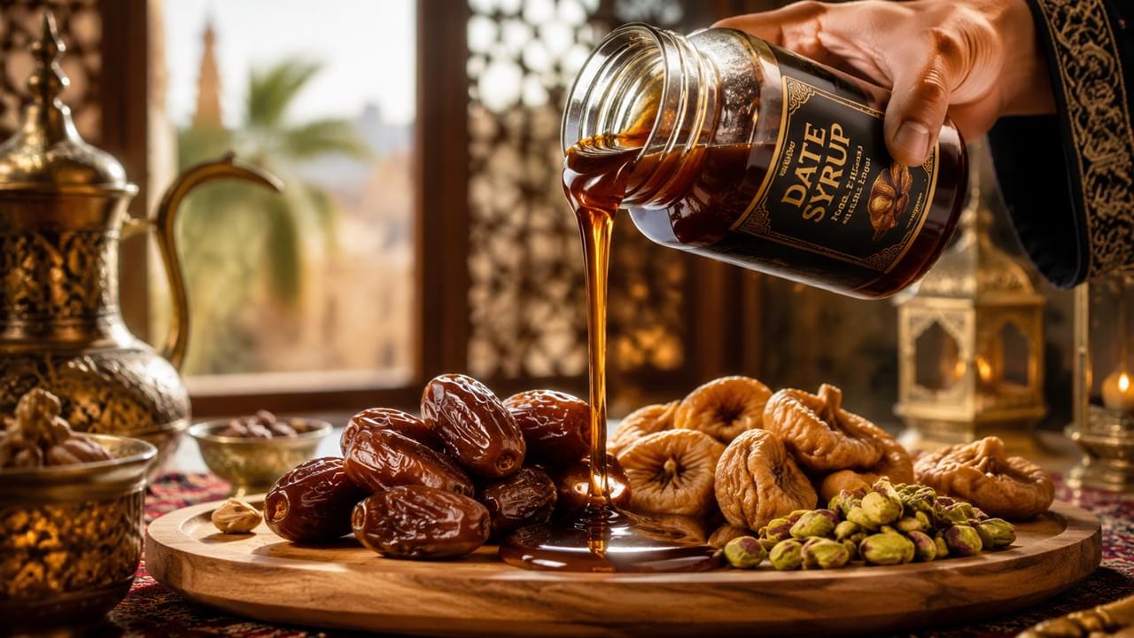 Date syrup for food manufacturing explained: production, antioxidants, glycemic index, HALAL-friendly appeal, and the specs to demand from every bulk supplier.