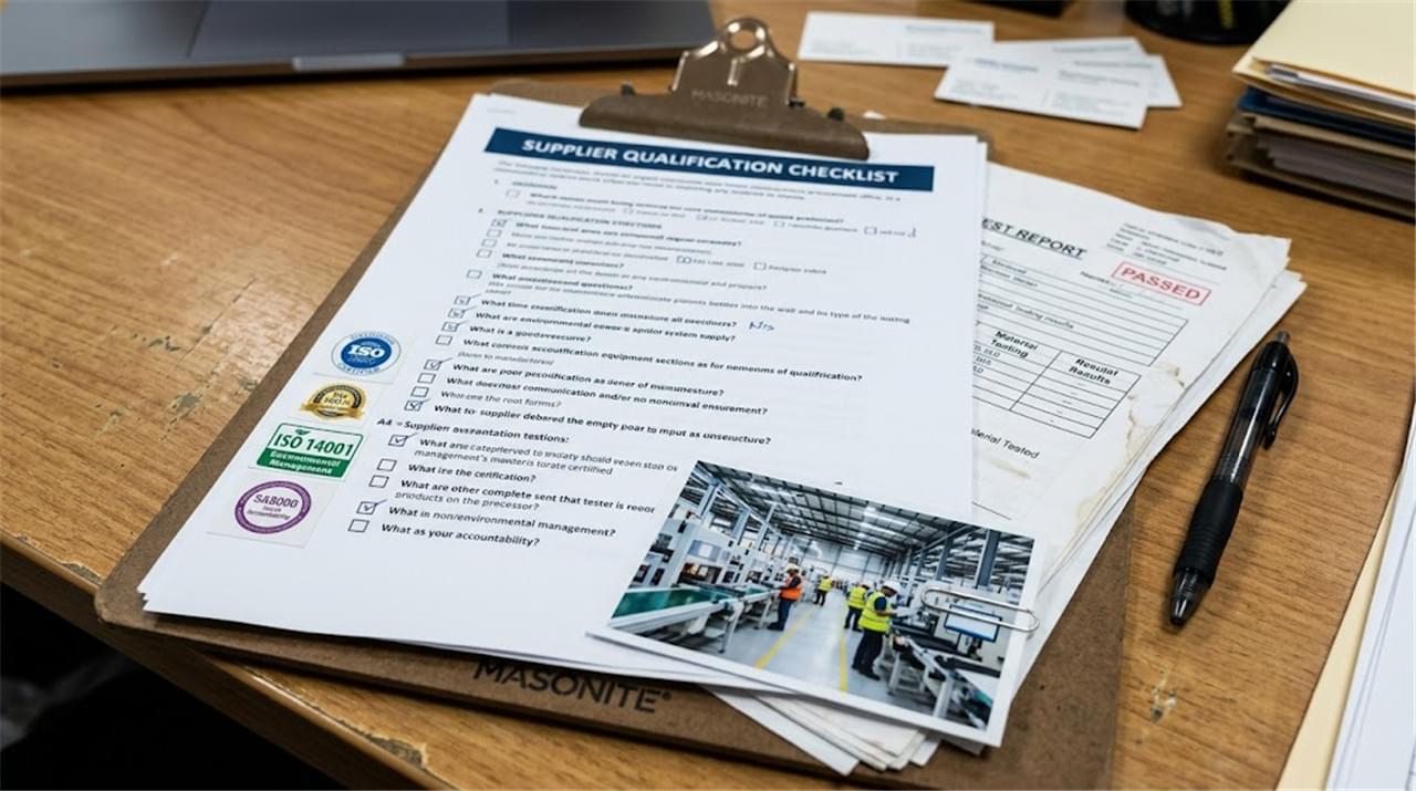 Honey supplier evaluation qualification checklist certification documentation B2B